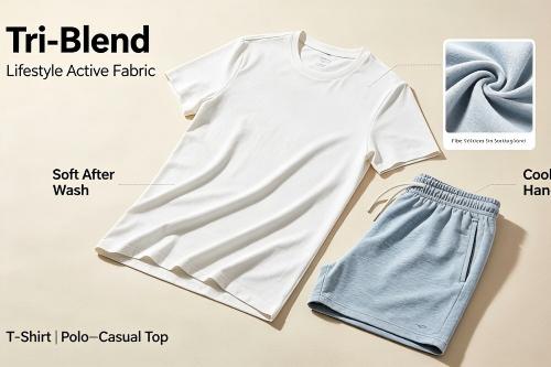 Tri-Blend Fabric: The Ultimate Athleisure Cross-Border Fabric 